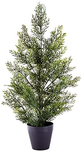 Nearly Natural 2ft. Mini Cedar Pine Tree (Indoor/Outdoor)