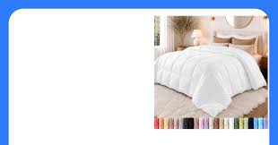 Utopia Bedding Duvet Insert Comforter King Size 90 x 102 Inches White