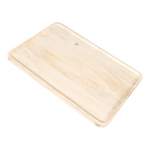 Creative Co-Op Elegant Mango Wood Tray Whitewashed