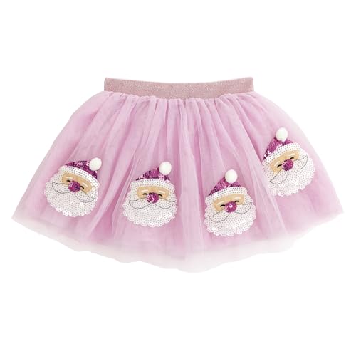 Mud Pie Kids Christmas Pink Santa Tutu